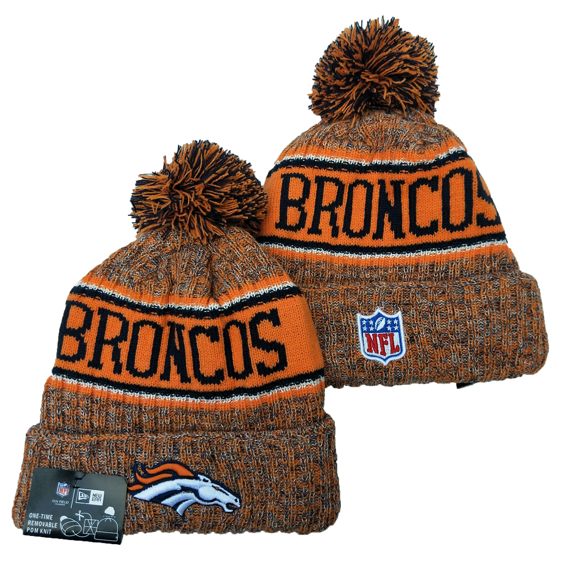 Denver Broncos Knit Hats 057